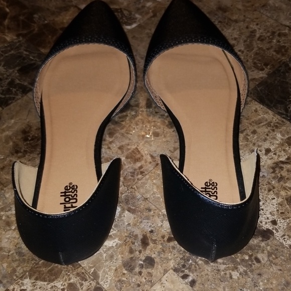 Charlotte Russe Point Toe Flats - Picture 5 of 5